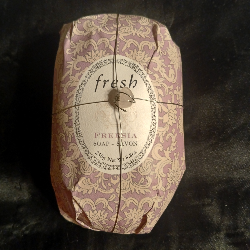 Fresh Freesia Hand Soap,Lavender and Cream, Unopened Vegetable Based Shea Butter